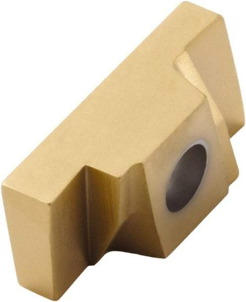 Seco - R335.1518500 M12 Grade F40M Carbide Milling Insert - TiAlN/TiN Finish, 0.197" Thick - Eagle Tool & Supply