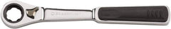 GearWrench - 3/8" Drive Pear Head Ratchet Set - Chrome Finish, 8-1/2" OAL, 72 Gear Teeth, Full Polished Handle - Eagle Tool & Supply