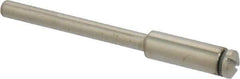 Value Collection - 1/8" Shank No. 3 Abrasive Point Mandrel - 1-3/4" Length, 1/16" Hole Compatibility, for Small Wheels - Eagle Tool & Supply