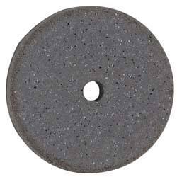 Cratex - 6" Diam x 1/2" Hole x 1" Thick, Surface Grinding Wheel - Silicon Carbide, Extra Fine Grade, 3,600 Max RPM, Rubber Bond, No Recess - Eagle Tool & Supply