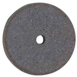 Cratex - 4" Diam x 1/2" Hole x 3/4" Thick, Surface Grinding Wheel - Silicon Carbide, Fine Grade, 5,250 Max RPM, Rubber Bond, No Recess - Eagle Tool & Supply