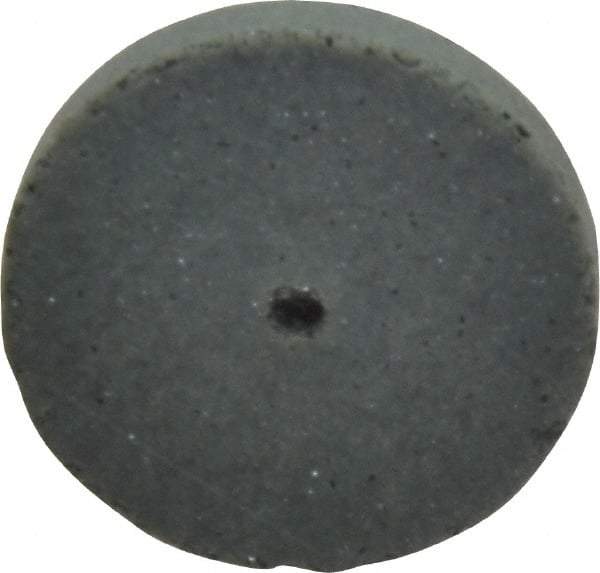 Cratex - 7/8" Diam x 1/16" Hole x 1/8" Thick, Surface Grinding Wheel - Silicon Carbide, Coarse Grade, 25,000 Max RPM, Rubber Bond, No Recess - Eagle Tool & Supply