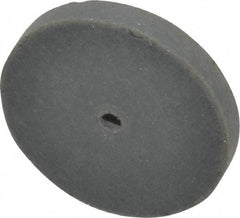 Cratex - 7/8" Diam x 1/16" Hole x 1/8" Thick, Surface Grinding Wheel - Silicon Carbide, Extra Fine Grade, 25,000 Max RPM, Rubber Bond, No Recess - Eagle Tool & Supply