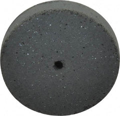 Cratex - 1" Diam x 1/16" Hole x 3/16" Thick, Surface Grinding Wheel - Silicon Carbide, Coarse Grade, 25,000 Max RPM, Rubber Bond, No Recess - Eagle Tool & Supply