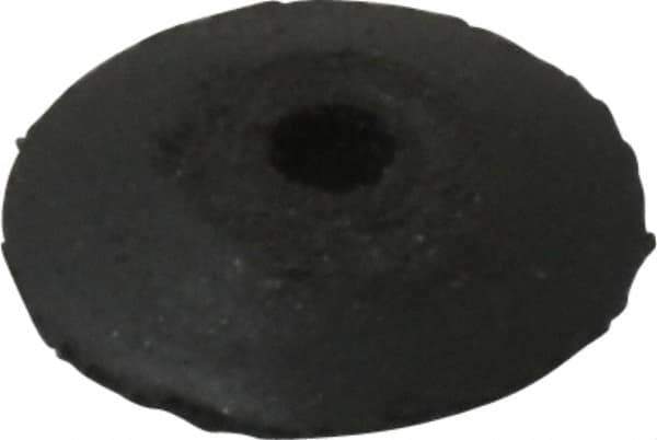 Cratex - 3/8" Diam x 1/16" Hole x 3/32" Thick, Surface Grinding Wheel - Silicon Carbide, Extra Fine Grade, Rubber Bond, No Recess - Eagle Tool & Supply