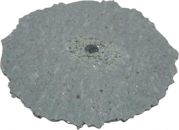 Cratex - 5/8" Diam x 1/16" Hole x 3/32" Thick, Surface Grinding Wheel - Silicon Carbide, Coarse Grade, Rubber Bond, No Recess - Eagle Tool & Supply