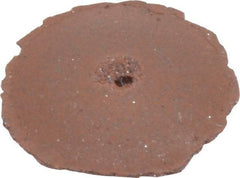 Cratex - 5/8" Diam x 1/16" Hole x 3/32" Thick, Surface Grinding Wheel - Silicon Carbide, Fine Grade, Rubber Bond, No Recess - Eagle Tool & Supply