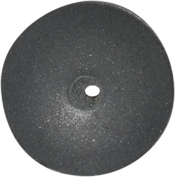 Cratex - 5/8" Diam x 1/16" Hole x 3/32" Thick, Surface Grinding Wheel - Silicon Carbide, Extra Fine Grade, 25,000 Max RPM, Rubber Bond, No Recess - Eagle Tool & Supply