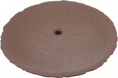 Cratex - 1" Diam x 1/16" Hole x 1/8" Thick, Surface Grinding Wheel - Silicon Carbide, Fine Grade, Rubber Bond, No Recess - Eagle Tool & Supply