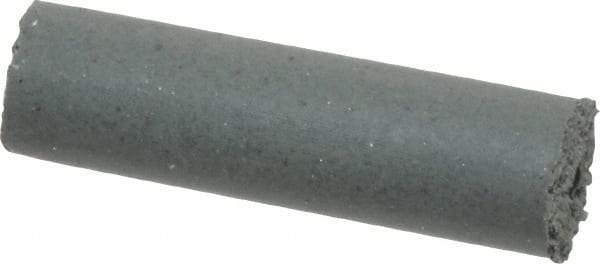 Cratex - 1/4" Max Diam x 7/8" Long, Cylinder, Rubberized Point - Coarse Grade, Silicon Carbide, 1/16" Arbor Hole, Unmounted - Eagle Tool & Supply