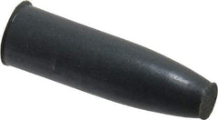 Cratex - 9/32" Max Diam x 1" Long, Cone, Rubberized Point - Very Fine Grade, Silicon Carbide, 1/16" Arbor Hole, Unmounted - Eagle Tool & Supply