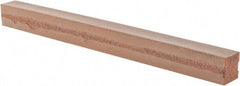 Cratex - 1/2" Wide x 6" Long x 1/2" Thick, Square Abrasive Block - Fine Grade - Eagle Tool & Supply