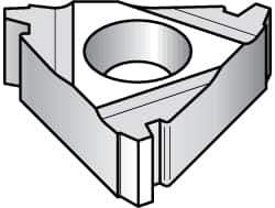 Kennametal - 16NR Internal Right Hand 10 Acme Laydown Threading Insert - Grade KC5025, TiAlN Coated Carbide, 9.53mm Inscribed Circle - Eagle Tool & Supply