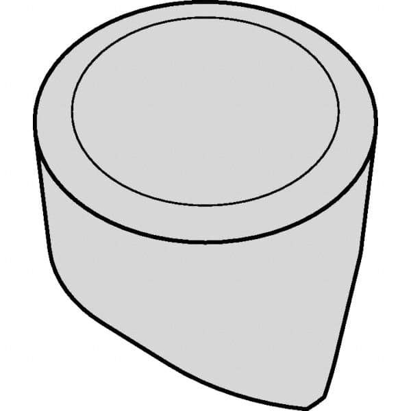 Kennametal - RPGV35 Grade KYS30 Ceramic Turning Insert - Uncoated, Round, 3/8" Inscr Circle, 5/16" Thick - Eagle Tool & Supply