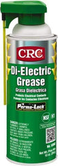 CRC - 16 oz Aerosol Silicone General Purpose Grease - Opaque White, Food Grade, 400°F Max Temp, NLGIG 2, - Eagle Tool & Supply