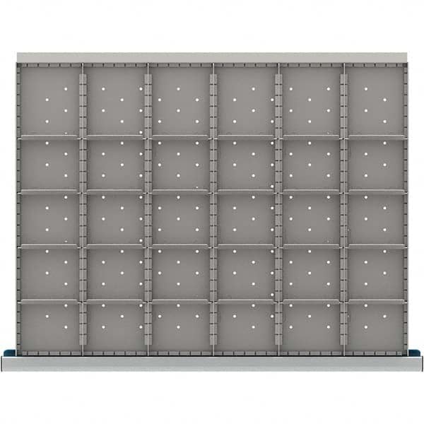 LISTA - 30-Compartment Drawer Divider Layout for 3.15" High Drawers - Eagle Tool & Supply