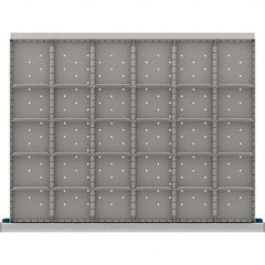 LISTA - 30-Compartment Drawer Divider Layout for 3.15" High Drawers - Eagle Tool & Supply
