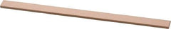 Made in USA - 600 Grit Aluminum Oxide Rectangular Polishing Stone - Super Fine Grade, 1/4" Wide x 4" Long x 1/16" Thick - Eagle Tool & Supply