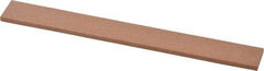 Made in USA - 180 Grit Aluminum Oxide Rectangular Polishing Stone - Very Fine Grade, 3/4" Wide x 6" Long x 1/8" Thick - Eagle Tool & Supply