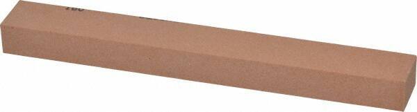 Made in USA - 180 Grit Aluminum Oxide Rectangular Polishing Stone - Very Fine Grade, 3/4" Wide x 6" Long x 1/2" Thick - Eagle Tool & Supply