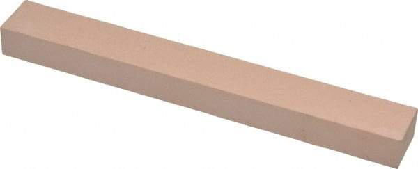 Made in USA - 600 Grit Aluminum Oxide Rectangular Polishing Stone - Super Fine Grade, 3/4" Wide x 6" Long x 1/2" Thick - Eagle Tool & Supply