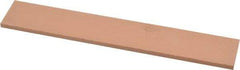 Made in USA - 400 Grit Aluminum Oxide Rectangular Polishing Stone - Super Fine Grade, 1" Wide x 6" Long x 1/8" Thick - Eagle Tool & Supply