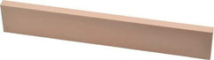 Made in USA - 600 Grit Aluminum Oxide Rectangular Polishing Stone - Super Fine Grade, 1" Wide x 6" Long x 1/4" Thick - Eagle Tool & Supply