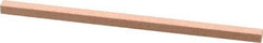 Made in USA - 180 Grit Aluminum Oxide Square Polishing Stone - Very Fine Grade, 5/32" Wide x 4" Long x 5/32" Thick - Eagle Tool & Supply