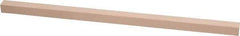 Made in USA - 320 Grit Aluminum Oxide Square Polishing Stone - Extra Fine Grade, 1/4" Wide x 6" Long x 1/4" Thick - Eagle Tool & Supply