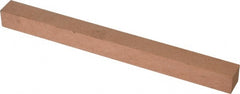 180 Grit Aluminum Oxide Square Polishing Stone Very Fine Grade, 1/2″ Wide x 6″ Long x 1/2″ Thick