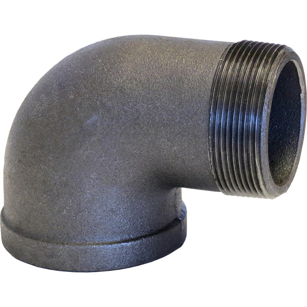 Black Pipe Fittings; Fitting Type: Street Elbow; Fitting Size: 3/8″; Material: Malleable Iron; Finish: Black; Fitting Shape: 90 ™ Elbow; Thread Standard: NPT; Connection Type: Threaded; Lead Free: No; Standards:  ™ASME ™B1.2.1; ASME ™B16.3