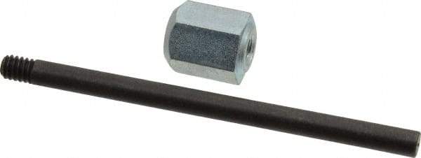 Norton - 4 Inch Length Flap Wheel Adapter - 5/8 Inch Shank Length Inch x 1/4 Inch Shank Diameter, 1/4-20 Thread - Eagle Tool & Supply