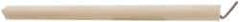 Made in USA - 3" Long x 1/4" Wide x 1/4" Thick, Novaculite Sharpening Stone - Triangle, Ultra Fine Grade - Eagle Tool & Supply