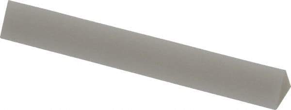 Made in USA - 3" Long x 1/2" Wide x 1/2" Thick, Novaculite Sharpening Stone - Triangle, Ultra Fine Grade - Eagle Tool & Supply