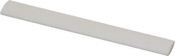 Made in USA - 3" Long x 1/2" Wide x 3/16" Thick, Novaculite Sharpening Stone - Oval, Ultra Fine Grade - Eagle Tool & Supply