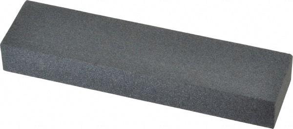 Made in USA - 4" Long x 1" Wide x 1/2" Thick, Silicon Carbide Sharpening Stone - Rectangle, Medium Grade - Eagle Tool & Supply