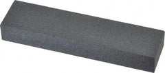 Made in USA - 4" Long x 1" Wide x 1/2" Thick, Silicon Carbide Sharpening Stone - Rectangle, Medium Grade - Eagle Tool & Supply