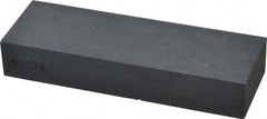 Made in USA - 6" Long x 2" Wide x 5/8" Thick, Silicon Carbide Sharpening Stone - Rectangle, Medium Grade - Eagle Tool & Supply