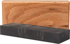 Made in USA - 6" Long x 2" Wide x 3/4" Thick, Novaculite Sharpening Stone - Rectangle, Extra Fine Grade - Eagle Tool & Supply