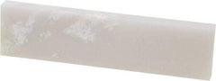 Made in USA - 4" Long x 1" Wide x 3/8" Thick, Novaculite Sharpening Stone - Flat, Extra Fine Grade - Eagle Tool & Supply