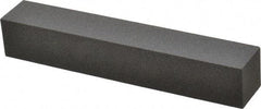 Made in USA - 6" Long x 1" Wide x 1" Thick, Aluminum Oxide Sharpening Stone - Square, Coarse Grade - Eagle Tool & Supply