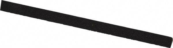 Made in USA - 4" Long x 1/4" Wide x 1/4" Thick, Aluminum Oxide Sharpening Stone - Triangle, Coarse Grade - Eagle Tool & Supply