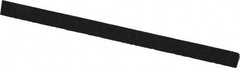 Made in USA - 4" Long x 1/4" Wide x 1/4" Thick, Aluminum Oxide Sharpening Stone - Triangle, Coarse Grade - Eagle Tool & Supply