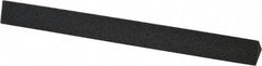 Made in USA - 4" Long x 3/8" Wide x 3/8" Thick, Aluminum Oxide Sharpening Stone - Triangle, Coarse Grade - Eagle Tool & Supply