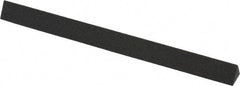 Made in USA - 6" Long x 1/2" Wide x 1/2" Thick, Aluminum Oxide Sharpening Stone - Triangle, Coarse Grade - Eagle Tool & Supply