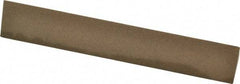 Made in USA - 6" Long x 1" Wide x 1" Thick, Aluminum Oxide Sharpening Stone - Triangle, Medium Grade - Eagle Tool & Supply