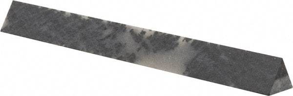 Made in USA - 3" Long x 3/8" Wide x 3/8" Thick, Novaculite Sharpening Stone - Triangle, Ultra Fine Grade - Eagle Tool & Supply