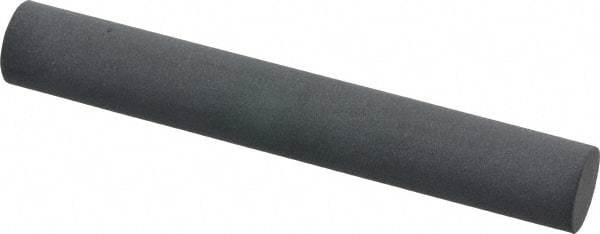 Made in USA - 3" Long x 1/2" Diam x 1/2" Thick, Novaculite Sharpening Stone - Round, Ultra Fine Grade - Eagle Tool & Supply