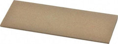 Made in USA - 4-1/2" Long x 1-3/4" Diam x 1/4" Thick, Aluminum Oxide Sharpening Stone - Round, Medium Grade - Eagle Tool & Supply