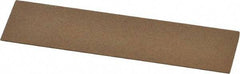 Made in USA - 4" Long x 1" Wide x 1/8" Thick, Aluminum Oxide Sharpening Stone - Knife, Medium Grade - Eagle Tool & Supply